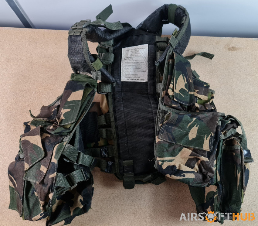 various vests - Used airsoft equipment