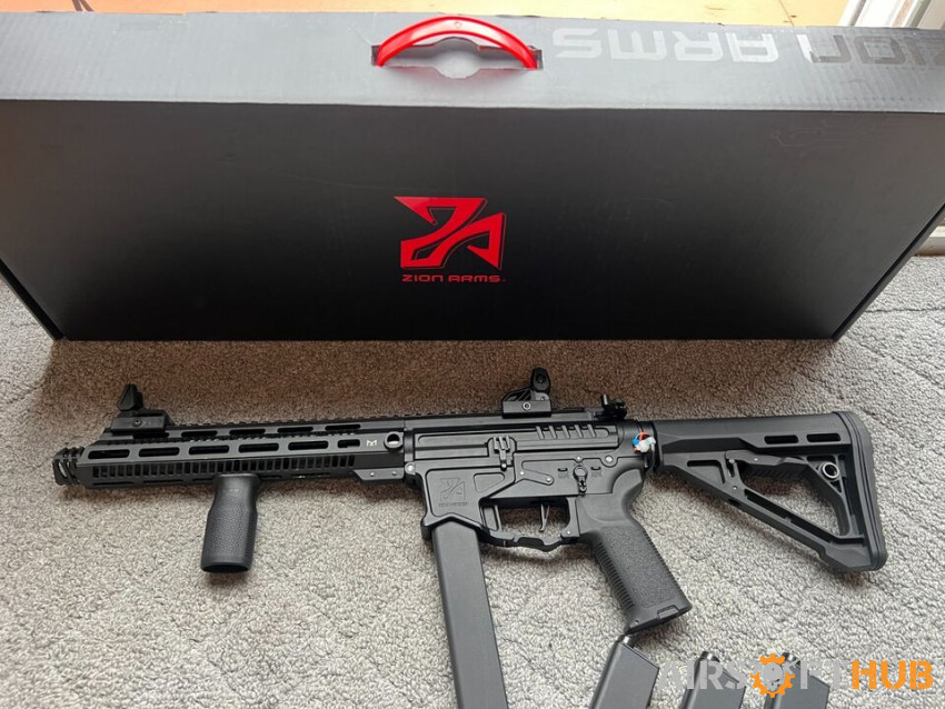Zion Arms, PW9, M4 AEG Airsoft - Used airsoft equipment
