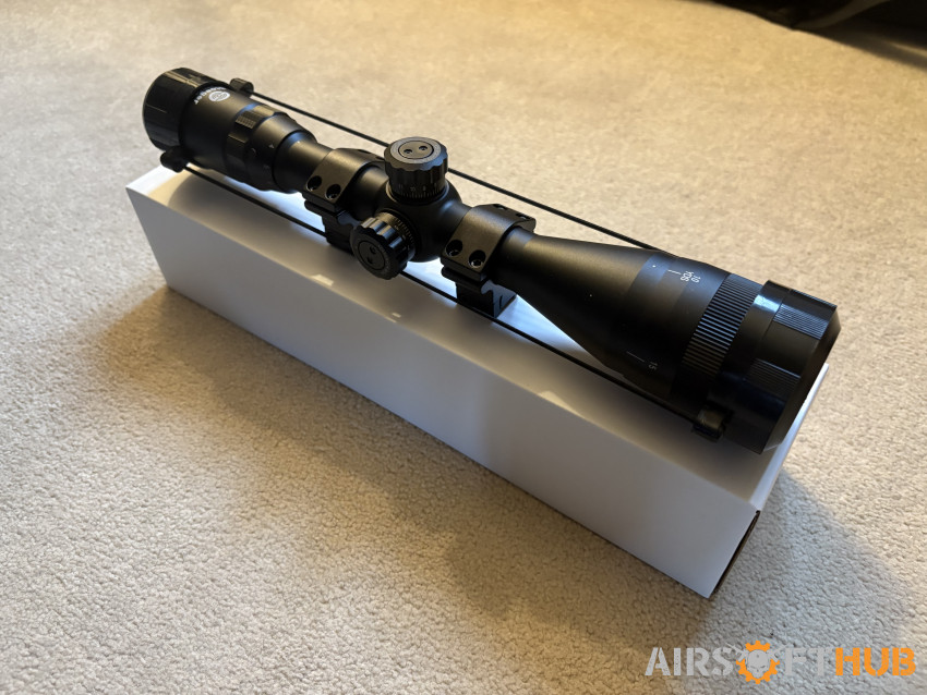 Stoeger 3-9 x40 scope - Used airsoft equipment