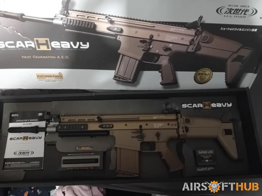 Tm scar h brand new!! - Used airsoft equipment