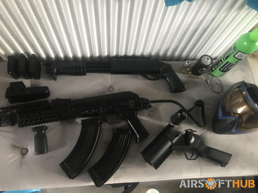 Airsoft bundle £500 or swap - Used airsoft equipment