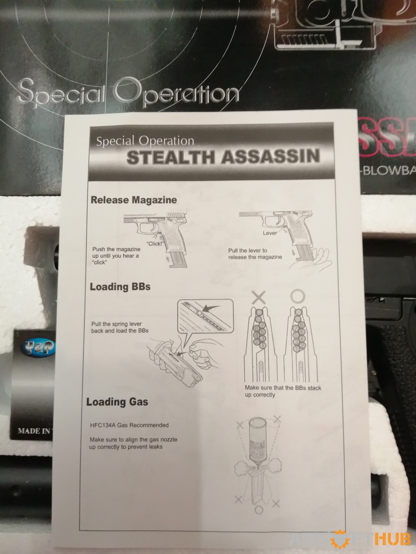 ASG MK23 Socom Airsoft Pistol - Used airsoft equipment