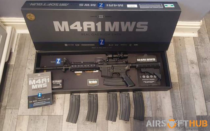 Tokyo Marui MWS GBBR - Used airsoft equipment