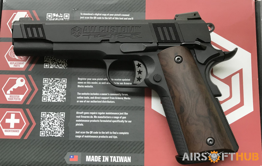 Armour Works Custom 1911 - Used airsoft equipment