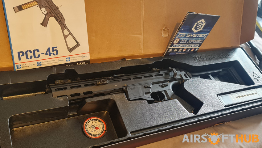 G&G PCC45 Submachine gun - Used airsoft equipment