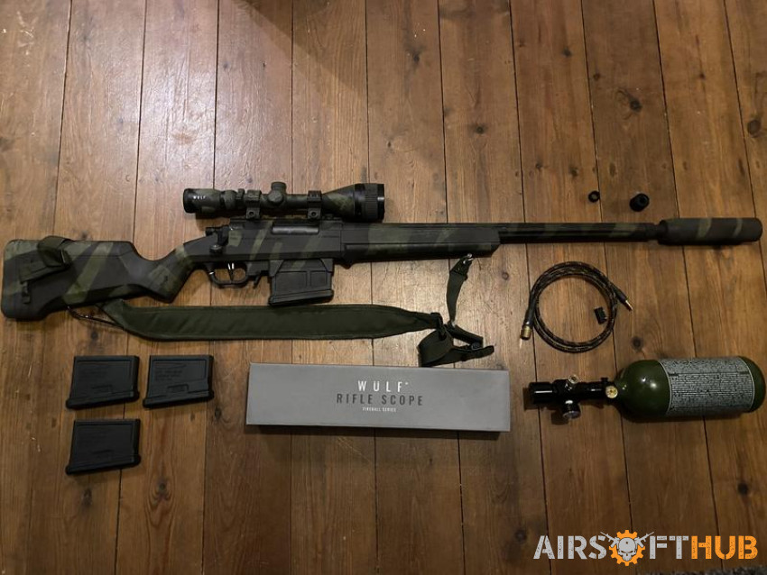 Fully Upgraded Hpa Ares Strike - Used airsoft equipment