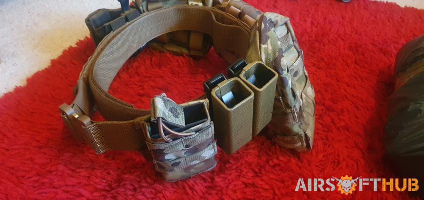 Assault belt by tacbelts - Used airsoft equipment
