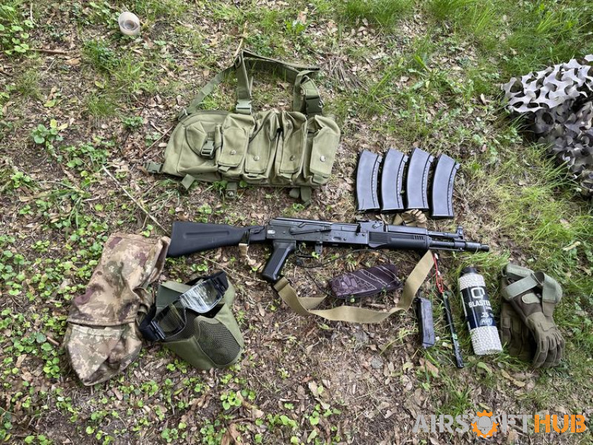 E&L AK105 full kit, brand new - Used airsoft equipment