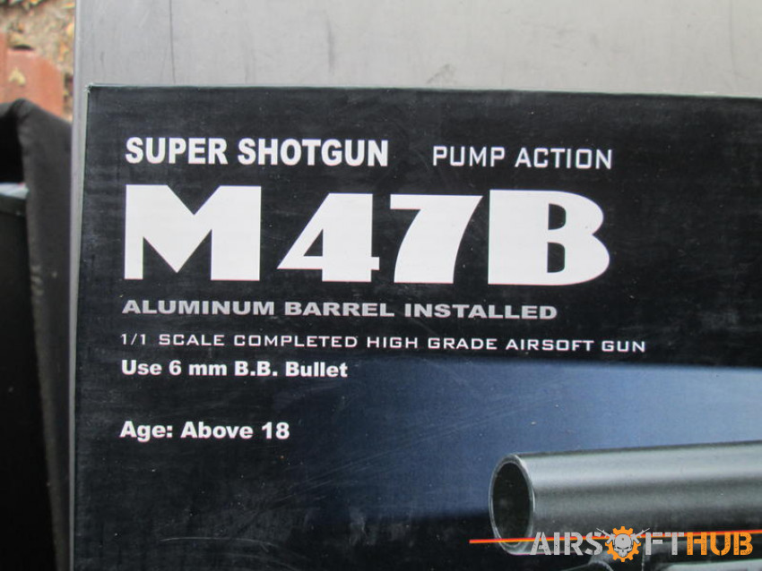 Double Eagle M47A Shotgun - Used airsoft equipment