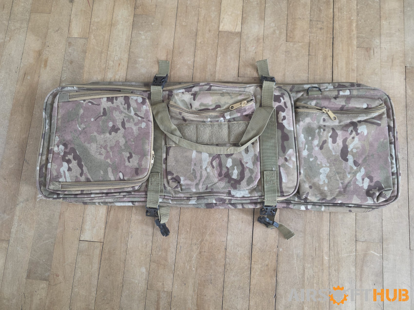 Unbranded Double Rifle Bag Cam - Used airsoft equipment