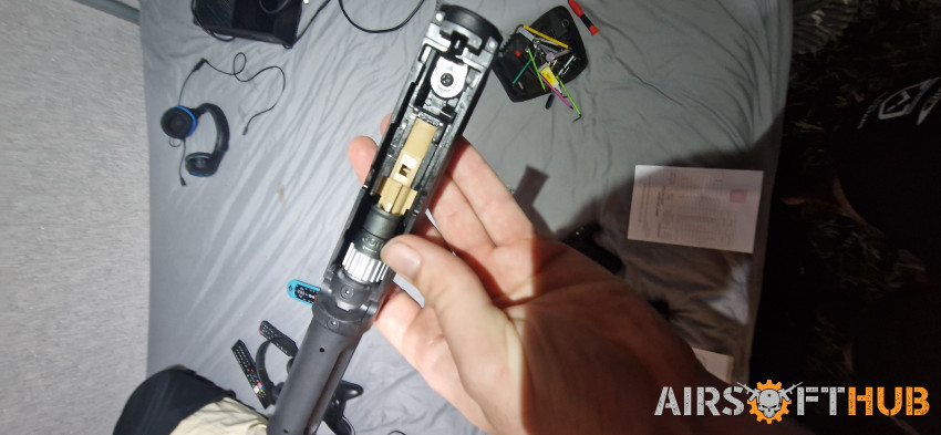 Used aap01 with upgrades - Used airsoft equipment