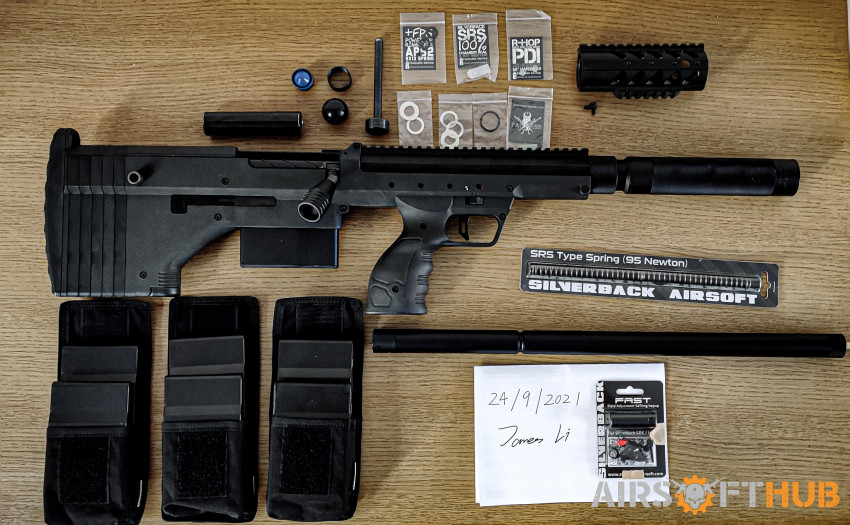 SRS G-Spec - Used airsoft equipment