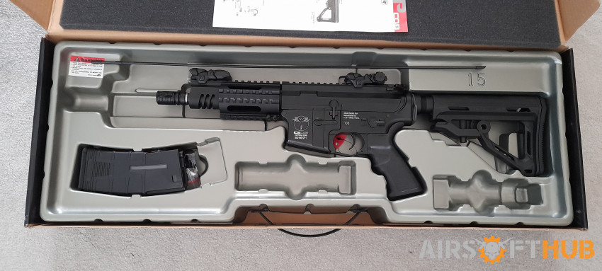 ICS CXP "SILVER SHADOW" RIFLE - Used airsoft equipment