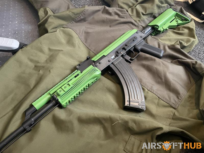 WE AK47 PMC GBBR - Used airsoft equipment