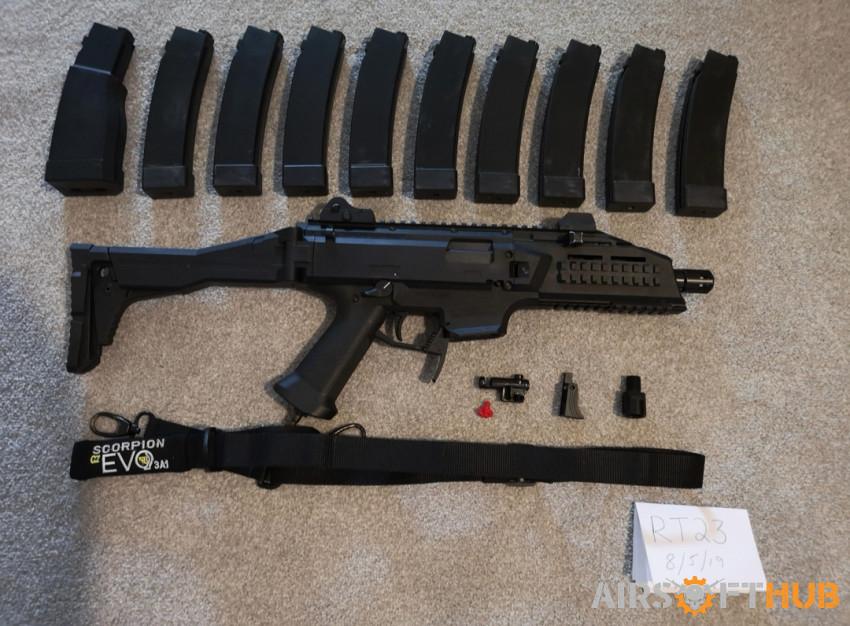 ASG Scorpion Evo 3A1 HPA - Used airsoft equipment