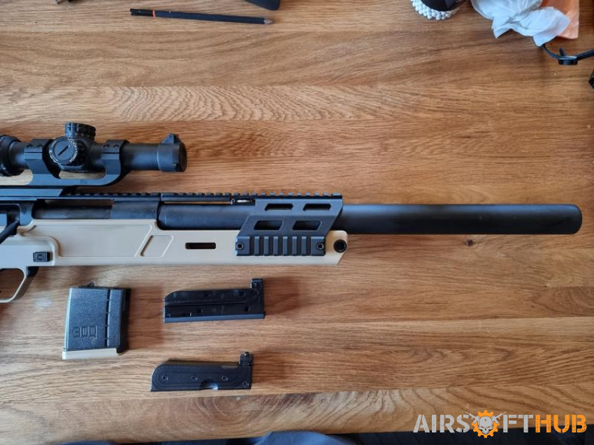 Spr300 Pro Sniper Rifle - Tan - Used airsoft equipment