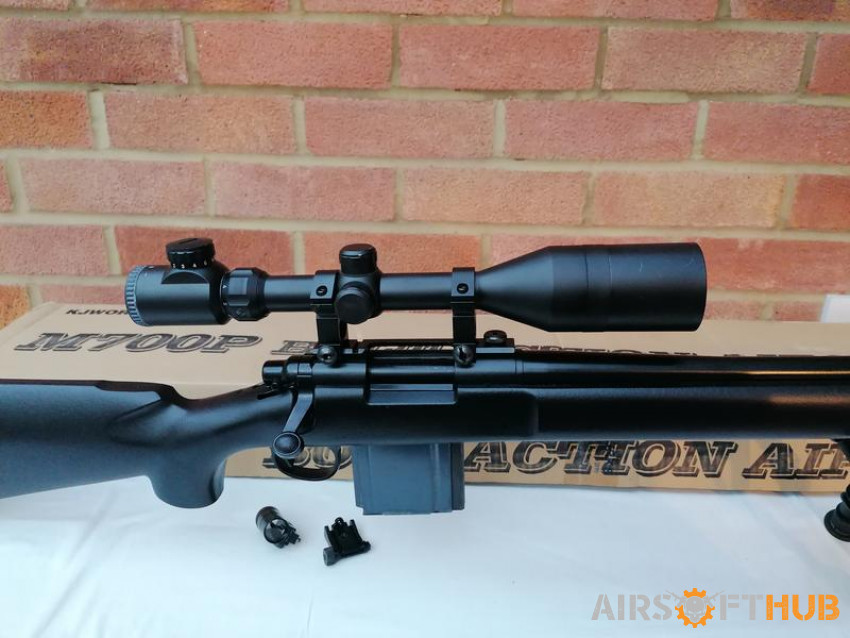 KJW M700P Gas Sniper Rifle - Used airsoft equipment
