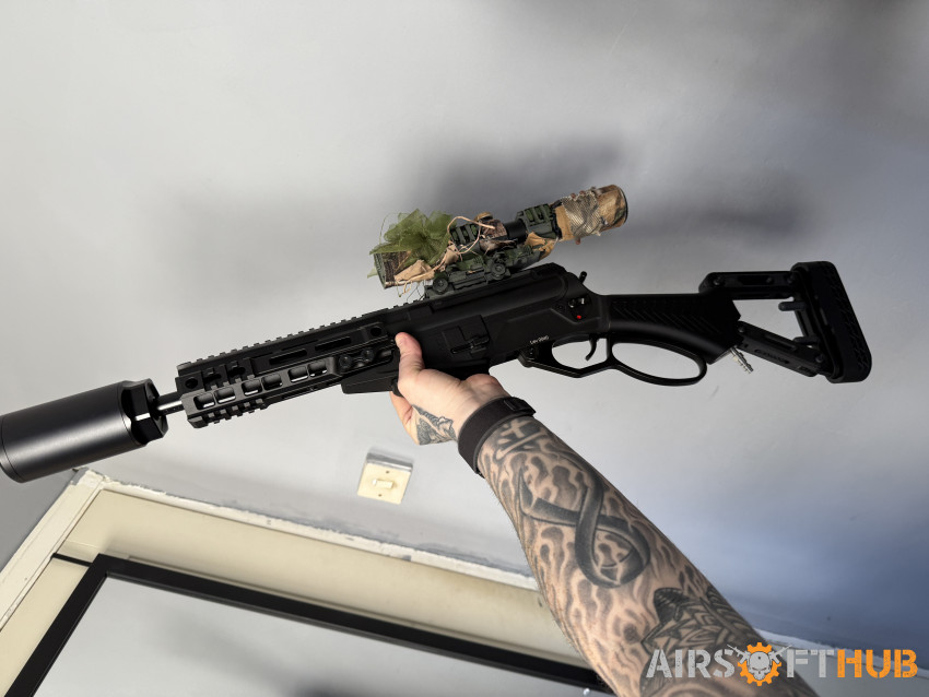 Full Upgraded G&G Levar HPA - Used airsoft equipment