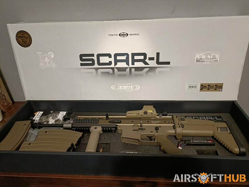 Tokyo Marui Scar-L upgraded - Used airsoft equipment