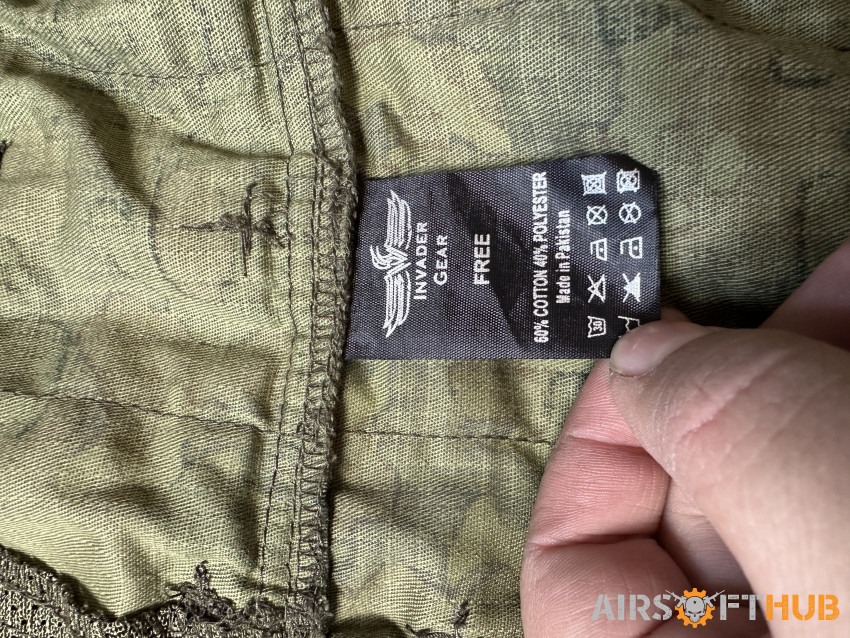 Flecktarn 3D Leaf Ghillie - Used airsoft equipment
