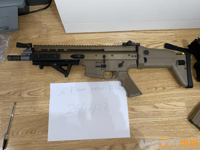 SCAR L Gas blow back Hpa - Used airsoft equipment