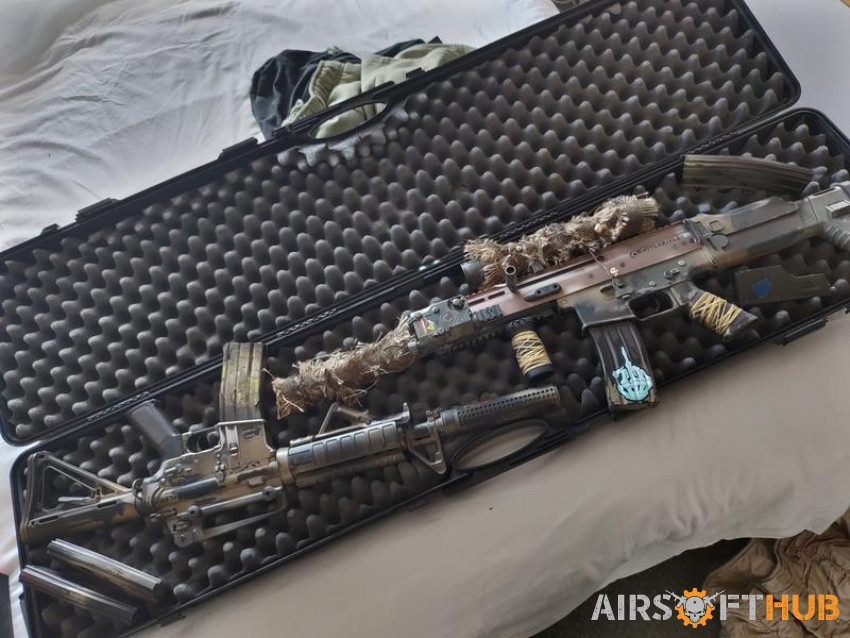 m4 assault rifle. - Used airsoft equipment
