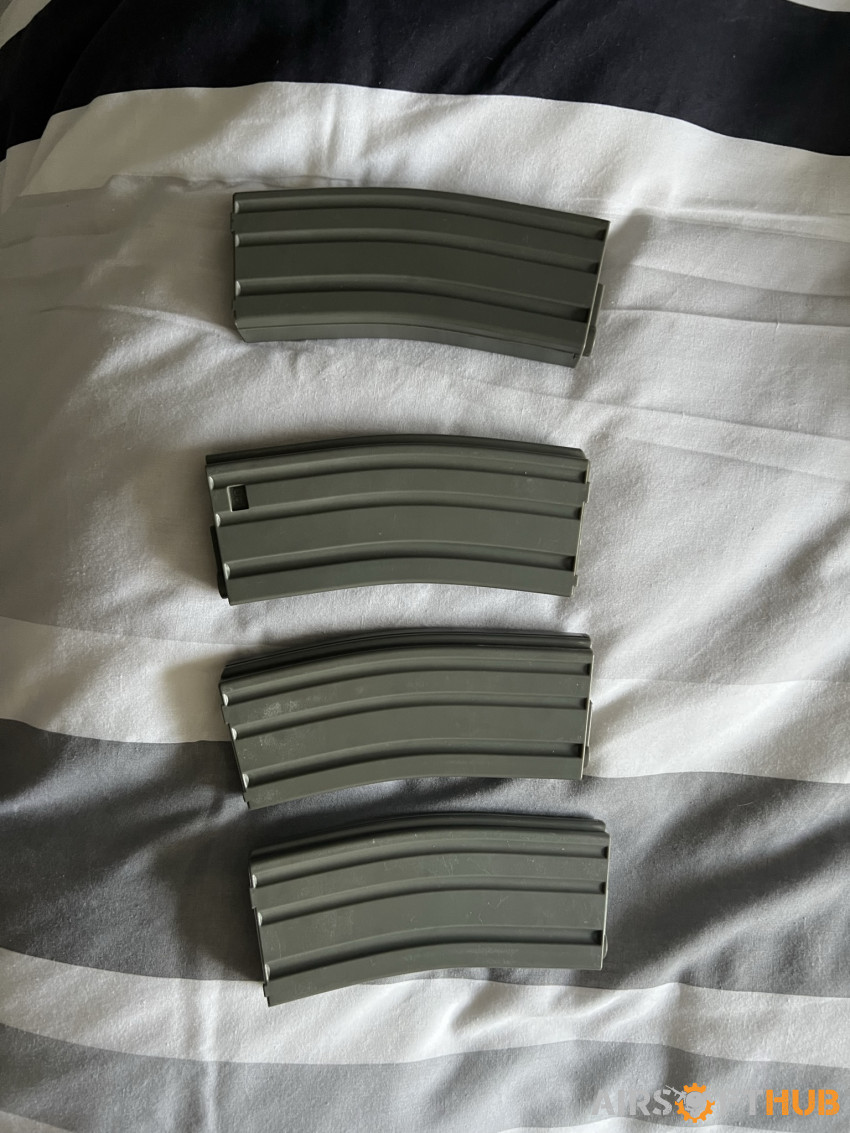 Working SA80 L85 plus mags - Used airsoft equipment