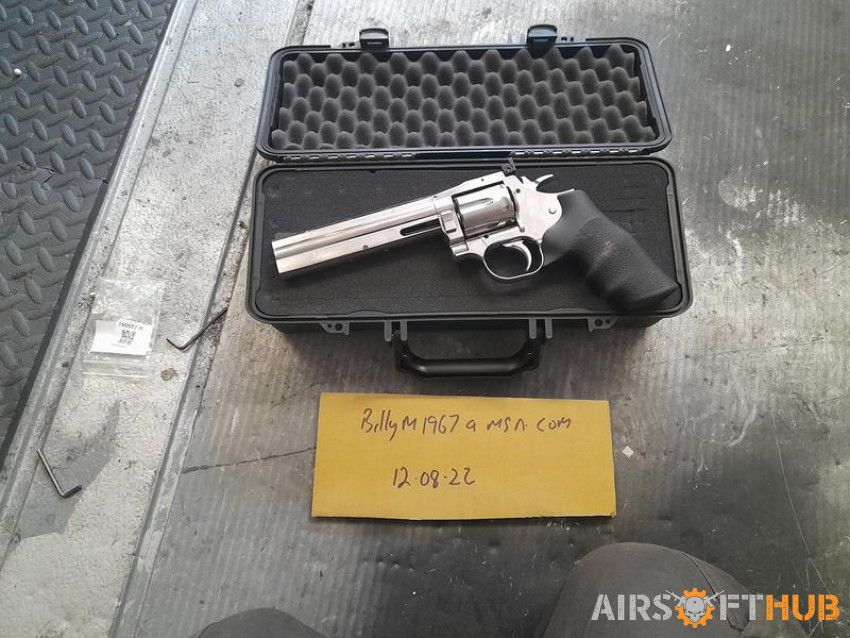 dan wesson 6 inch chrome - Used airsoft equipment