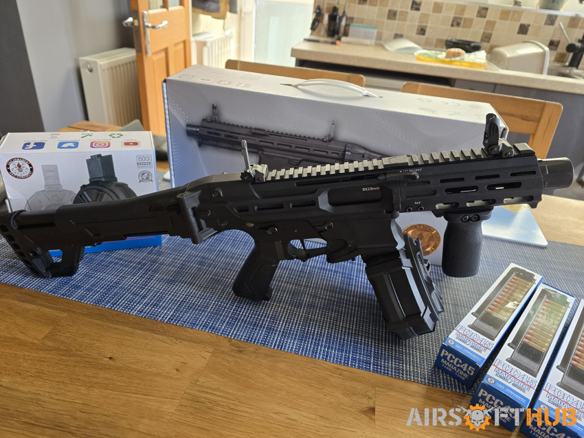 G&G MXC9 Submachine Gun - Used airsoft equipment