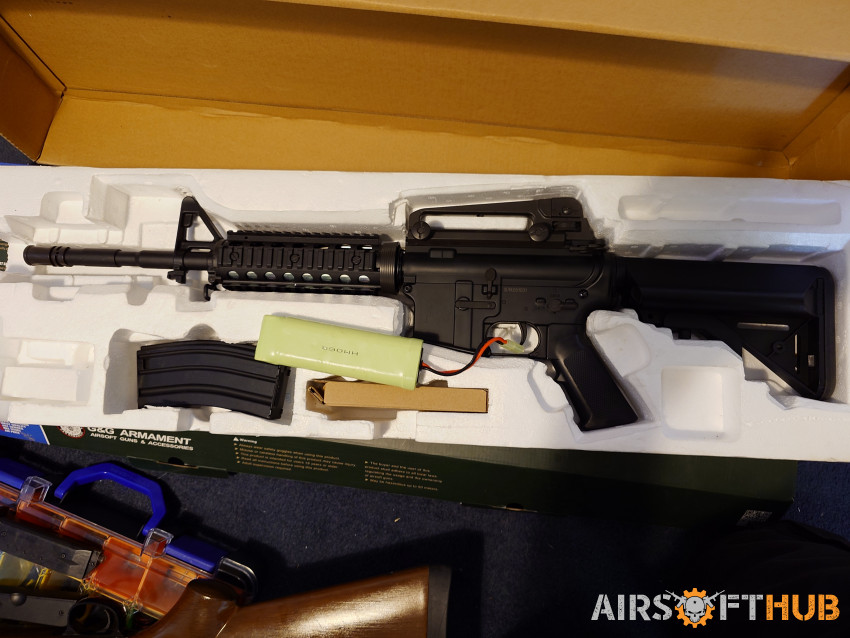G&G m4 full stock cyma m4 - Used airsoft equipment