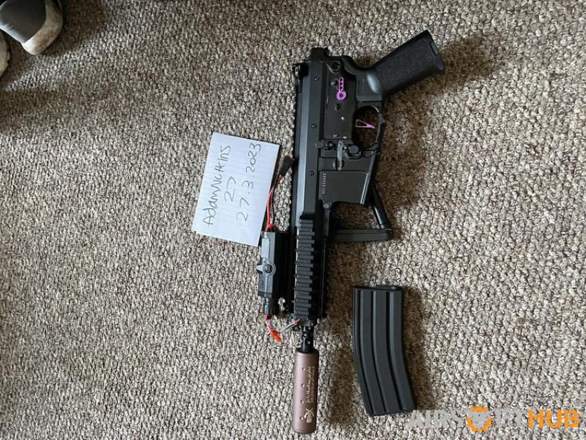 Upgraded metal PDW m4 - Used airsoft equipment
