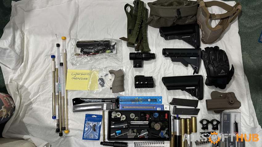 Airsoft bits - Used airsoft equipment
