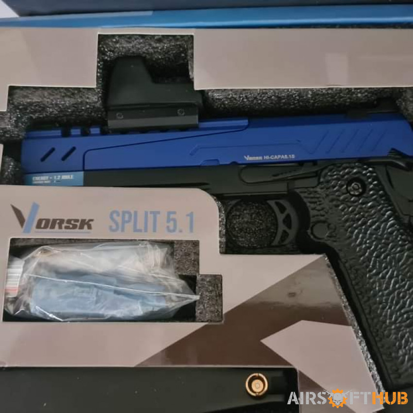 For sale Hi capa blue and blac - Used airsoft equipment