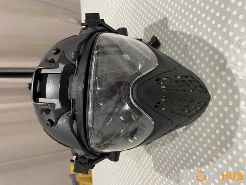 Fast Helmet & Mask - Used airsoft equipment