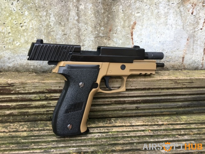 WE Sig F226 GBB - Used airsoft equipment