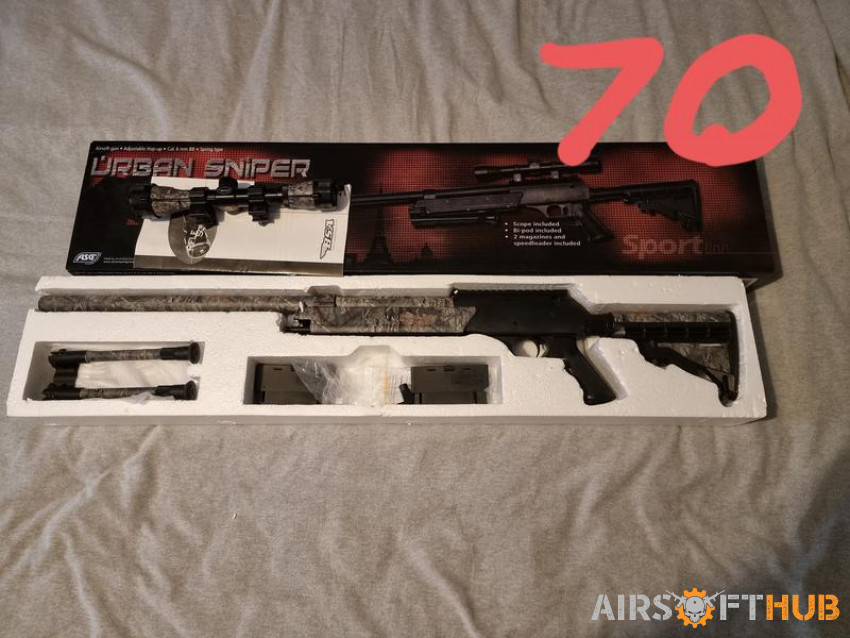 Asg urban sniper - Used airsoft equipment