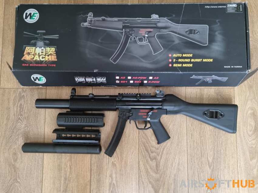 WE Apach MP5 SD - Used airsoft equipment