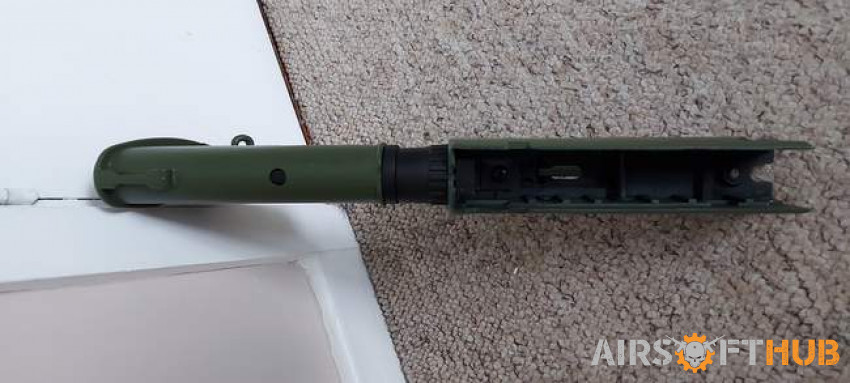 Mb 06 stock & lower reciever - Used airsoft equipment