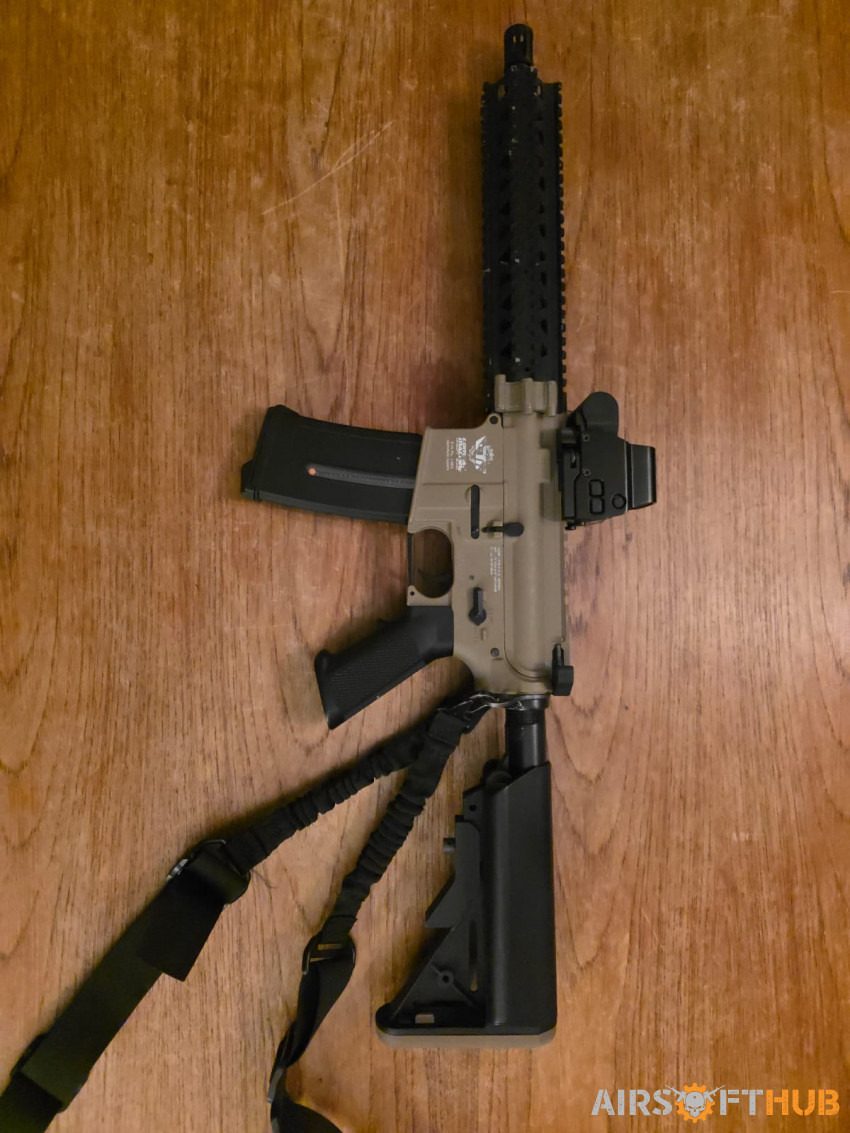 G&G CM18 + ATTACHMENTS + MAGS - Used airsoft equipment