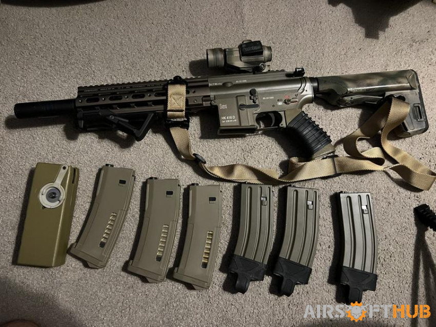 TM 416 delta and other guns - Used airsoft equipment