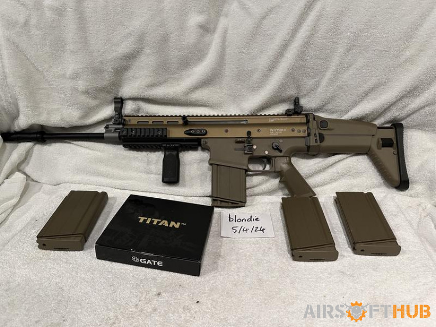 Tokyo Marui SCAR-H NGRS Bundle - Used airsoft equipment