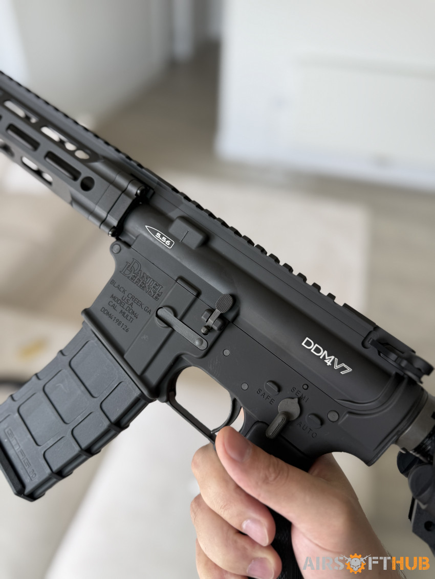GHK DDM4 V7 V3 GBBR /CO2 - Used airsoft equipment