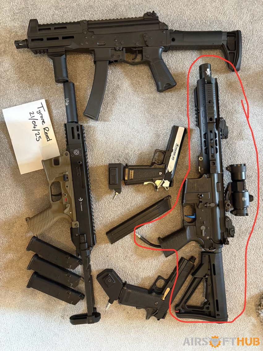 Salient Arms HPA F1 - Used airsoft equipment