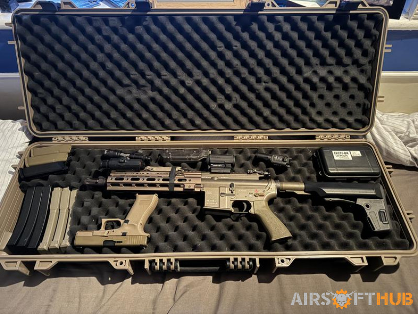 Tokyo Marui HK416D CAMORAIDS - Used airsoft equipment