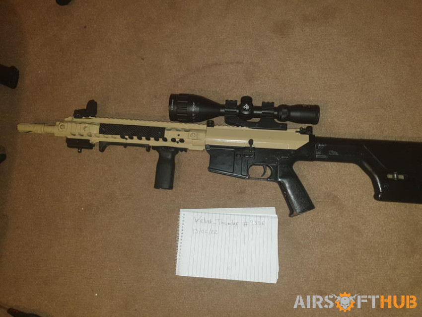 A&k sr - Used airsoft equipment