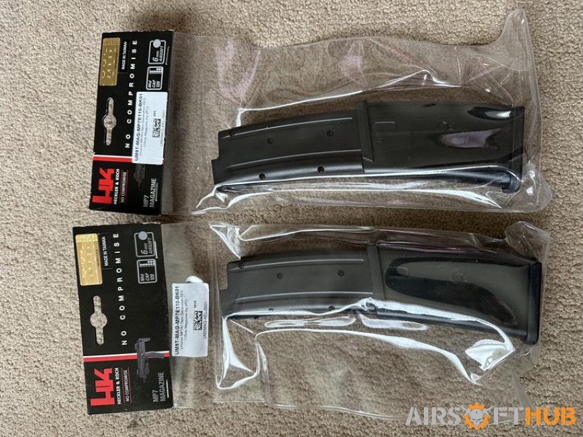 Umarex MP7 AEG magazines - Used airsoft equipment