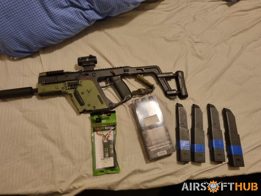 Krytac vector - Used airsoft equipment