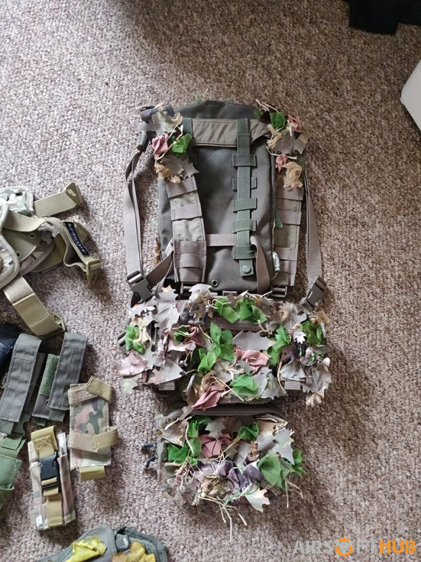 ghilli rigs bits etc - Used airsoft equipment