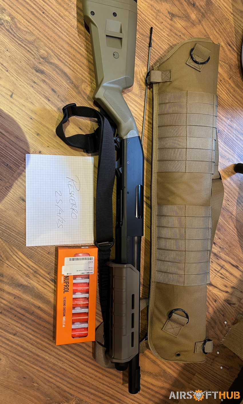 Cyma CM355 M870 Trishot - Used airsoft equipment