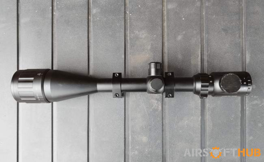 Sniper scope 6-24x50 - Used airsoft equipment